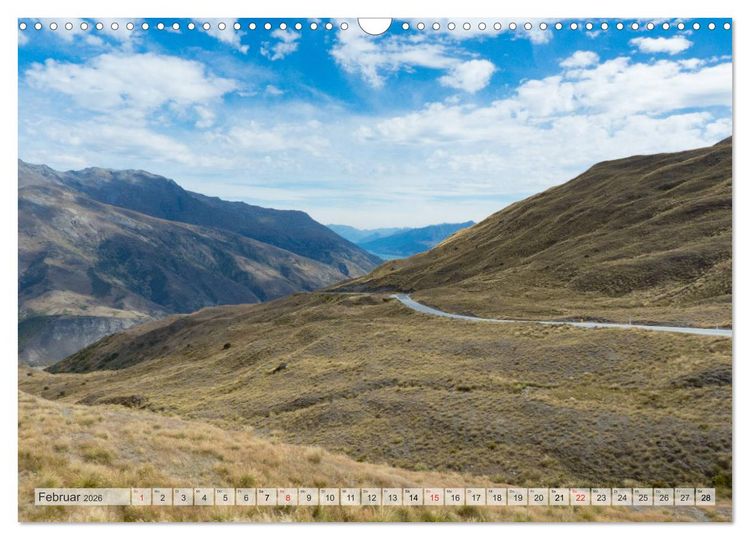 Produktbild: Neuseeland - Wandelnde Landschaften (Wandkalender 2026 DIN A3 quer), CALVENDO Monatskalender