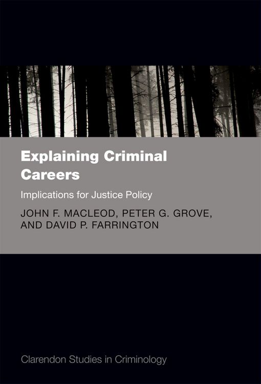 Produktbild: Explaining Criminal Careers