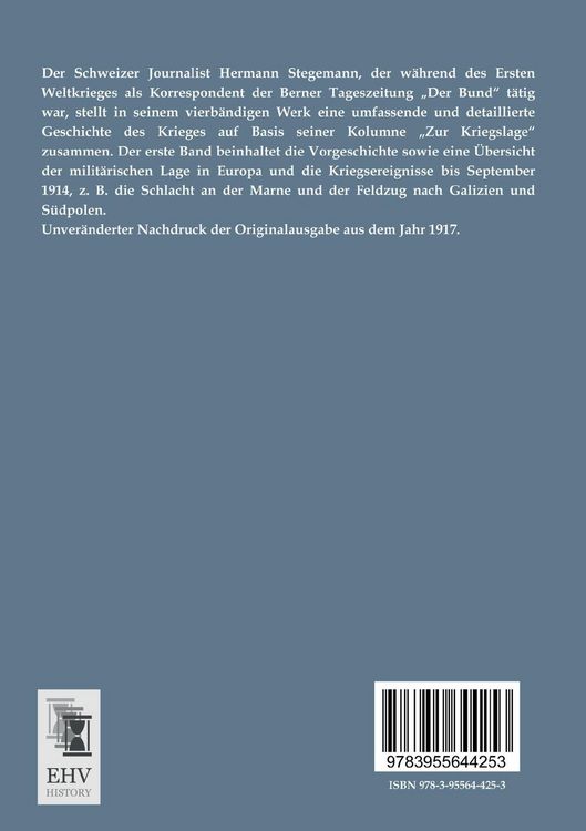 Produktbild: Geschichte des Krieges