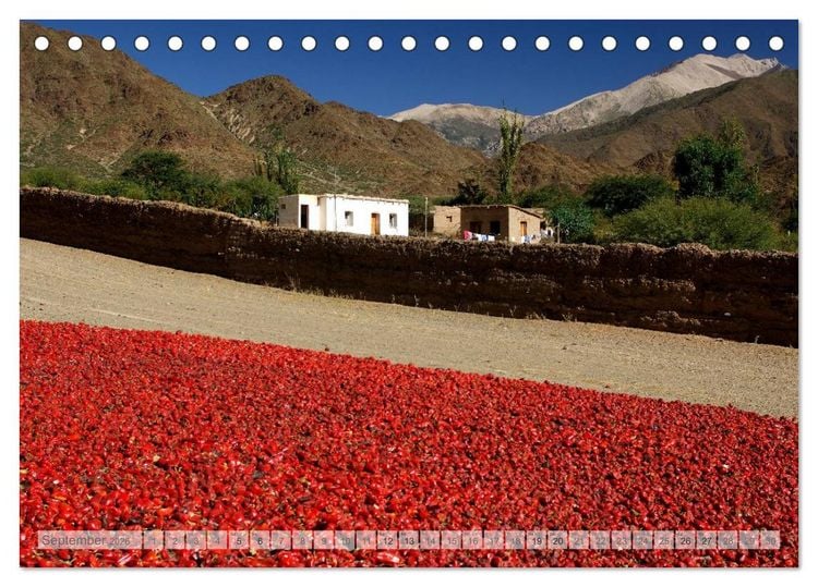 Produktbild: Argentinien Christian Heeb (Tischkalender 2026 DIN A5 quer), CALVENDO Monatskalender
