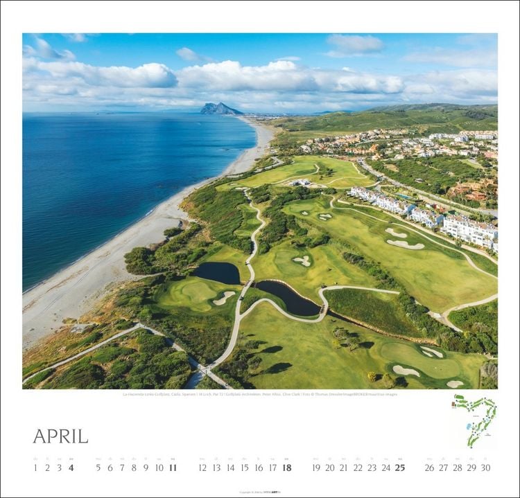 Produktbild: Golf Kalender 2027