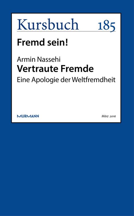 Produktbild: Vertraute Fremde