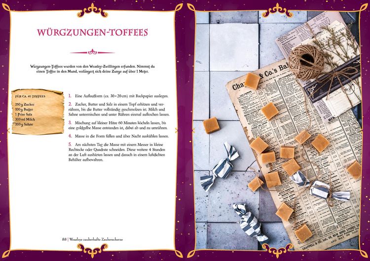 Produktbild: Das Buch f&uuml;r Potter-Fans: Sweets und Candys