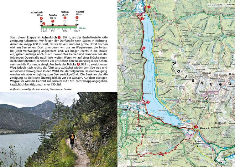 Produktbild: ROTHER Wanderf&uuml;hrer Alpen&uuml;berquerung Tegernsee &ndash; Sterzing