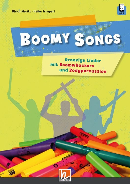 Produktbild: Boomy Songs. Groovige Lieder mit Boomwhackers und Bodypercussion