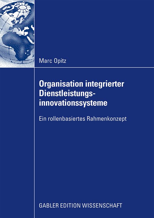 Produktbild: Organisation integrierter Dienstleistungsinnovationssysteme