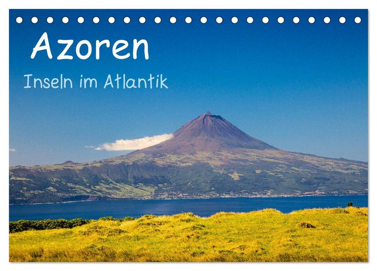 Produktbild: Azoren - Inseln im Atlantik (Tischkalender 2026 DIN A5 quer), CALVENDO Monatskalender
