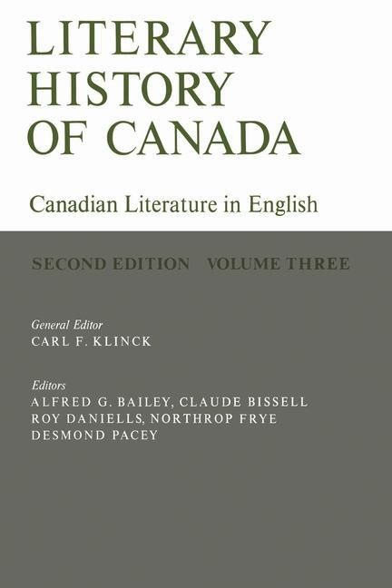 Produktbild: Literary History of Canada