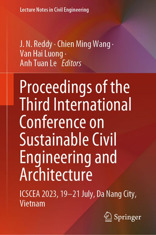 Produktbild: Proceedings of the Third International Conference on Sustainable Civil Engineering and Architecture