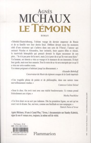 Produktbild: Le t&eacute;moin