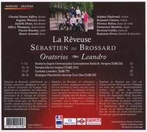 Produktbild: La Reveuse: Oratorien/Leandro