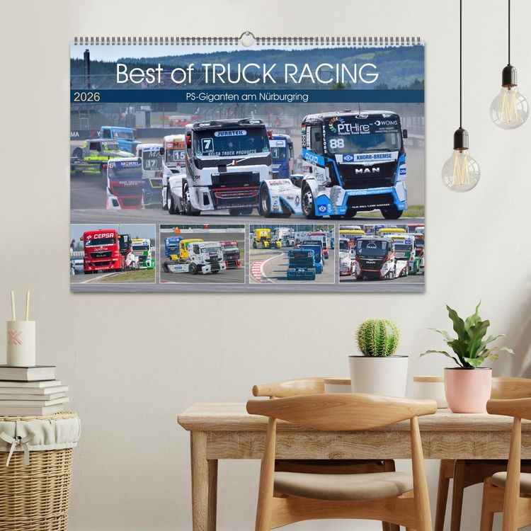 Produktbild: Best of TRUCK RACING (Wandkalender 2026 DIN A2 quer), CALVENDO Monatskalender