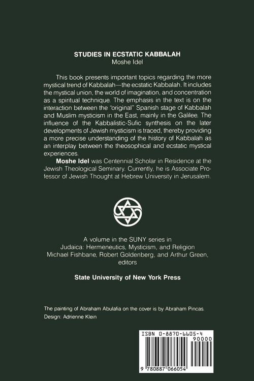 Produktbild: Studies in Ecstatic Kabbalah