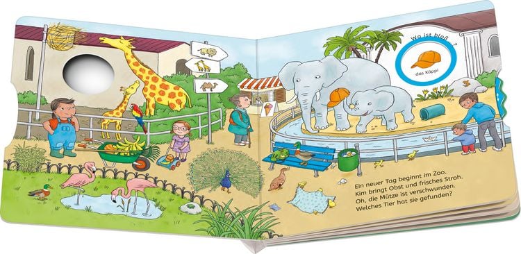 Produktbild: Wo ist blo&szlig; &hellip;? - Mein Zoo-Buch zum Sachen suchen