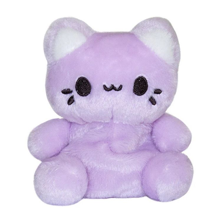 Produktbild: Aurora 44537 - Tasty Peach Taro Meowchi Palm Pals, lila, Pl&uuml;schtier, ca.13 cm