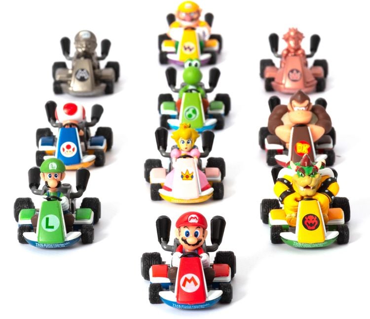 Produktbild: MARIO KART PULL BACK RACERS