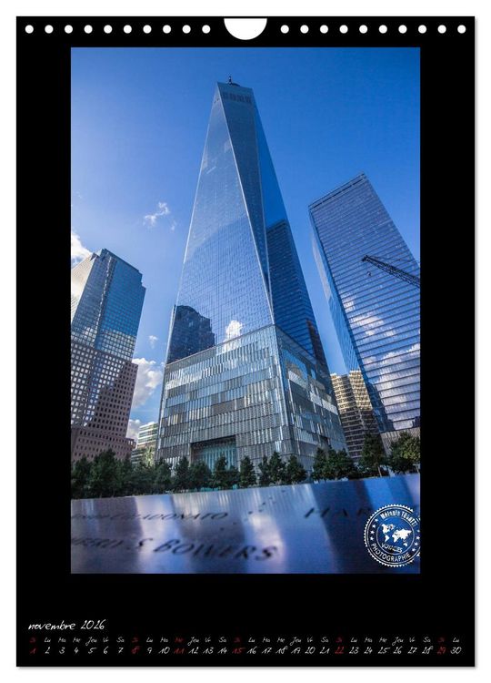 Produktbild: New York &ndash; Portraits incontournables (Calendrier mural 2026 DIN A4 horizontal), CALVENDO calendrier mensuel