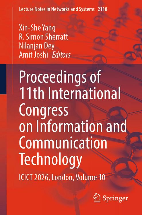 Produktbild: Proceedings of 11th International Congress on Information and Communication Technology