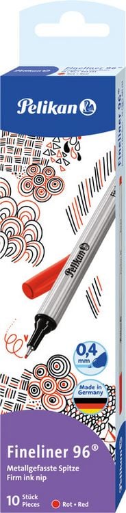 Produktbild: Pelikan Fineliner 96&reg; Rot, 1 St&uuml;ck