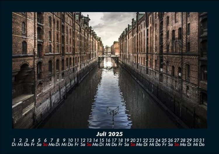 Produktbild: Hamburg 2025 Fotokalender DIN A5