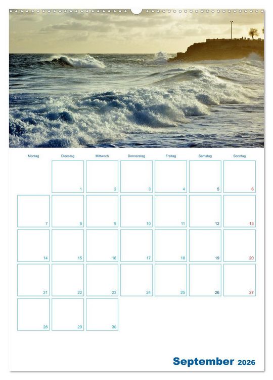 Produktbild: il Salento - maritim (Wandkalender 2026 DIN A2 hoch), CALVENDO Monatskalender