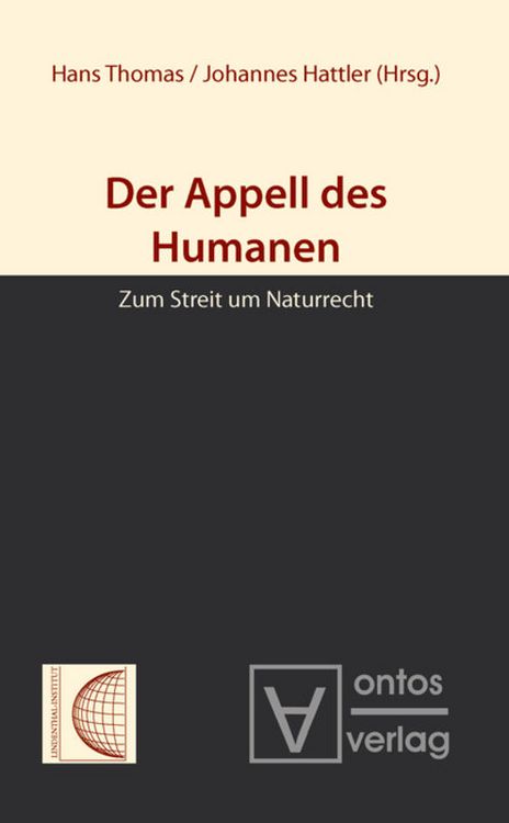 Produktbild: Der Appell des Humanen