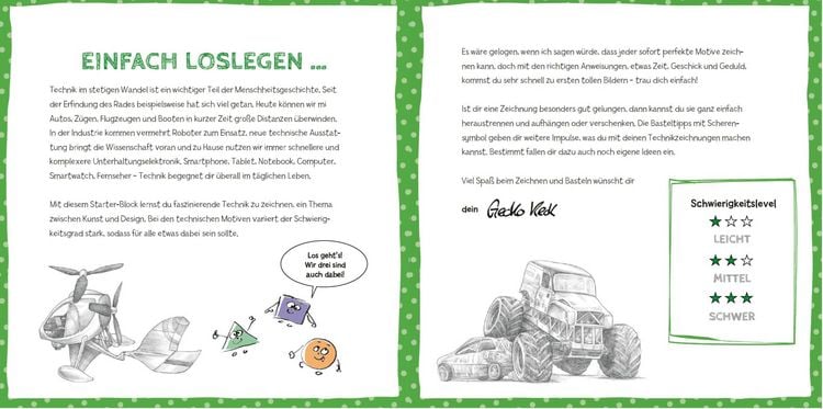 Produktbild: Die Kunst des Zeichnens f&uuml;r Kinder Starter-Block - Technik