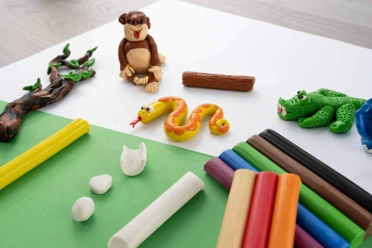 Eberhard Faber Plastilin-Knete Colori 10er Set