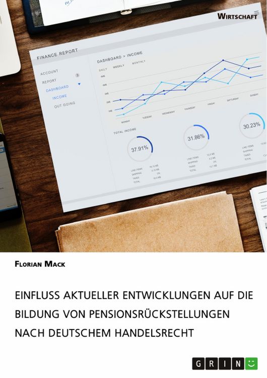 Produktbild: Einfluss aktueller Entwicklungen auf die Bildung von Pensionsr&uuml;ckstellungen nach deutschem Handelsrecht