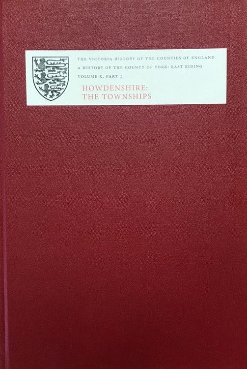 Produktbild: A History of the County of York: East Riding