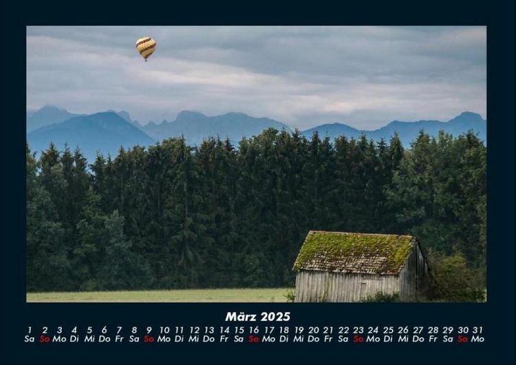 Produktbild: Berge 2025 Fotokalender DIN A4