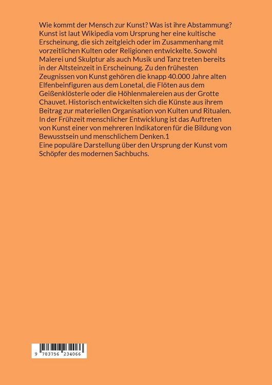 Produktbild: Der Ursprung der Kunst