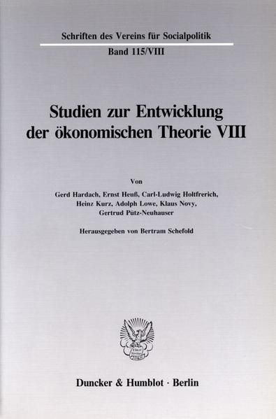Produktbild: Deutsche National&ouml;konomie in der Zwischenkriegszeit.