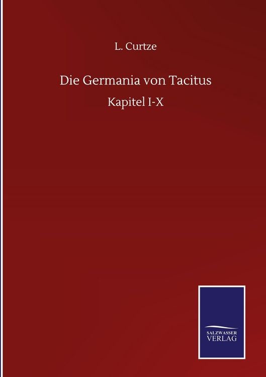 Produktbild: Die Germania von Tacitus