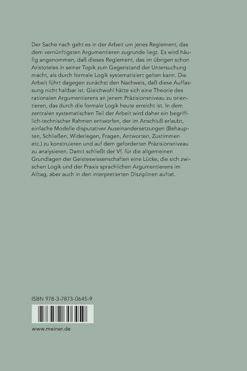 Produktbild: Formale Dialektik