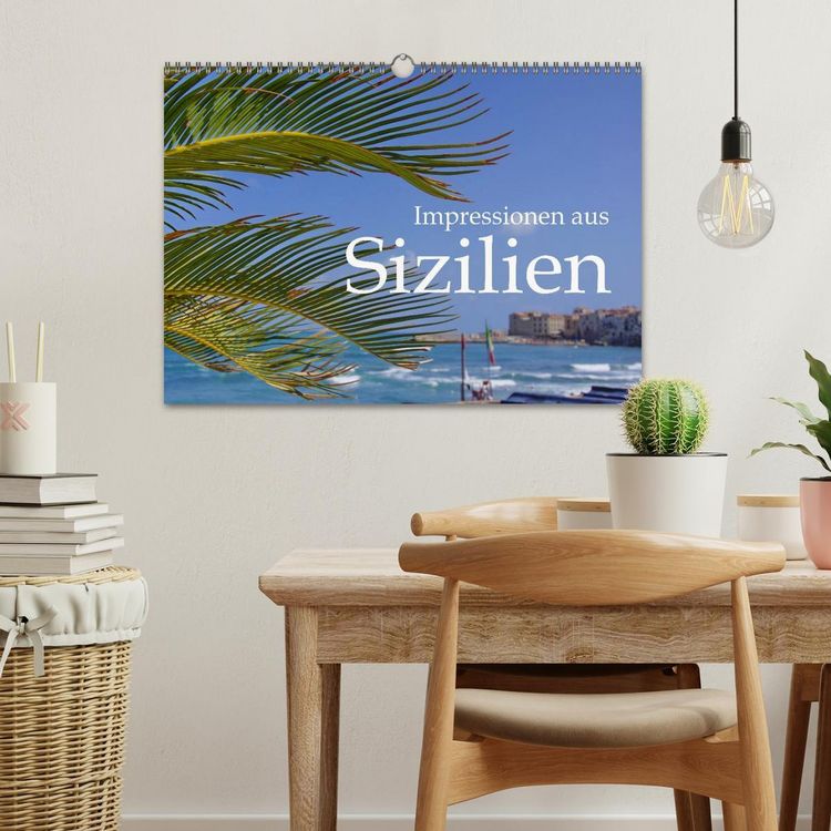 Produktbild: Impressionen aus Sizilien (Wandkalender 2026 DIN A3 quer), CALVENDO Monatskalender