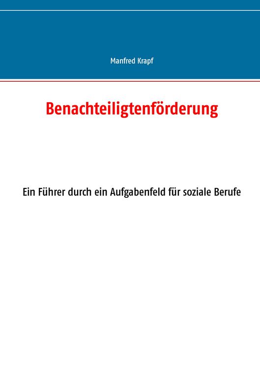 Produktbild: Benachteiligtenf&ouml;rderung