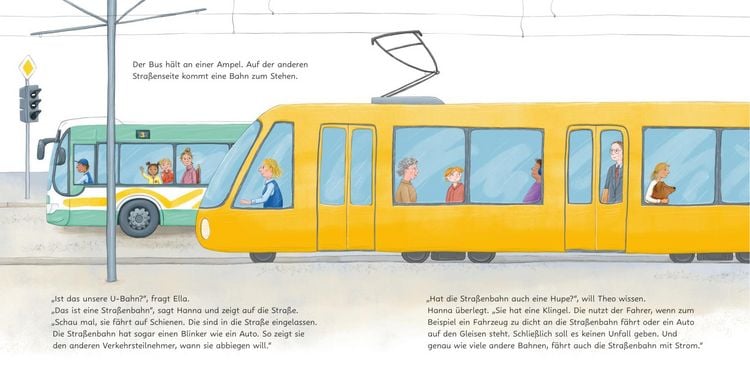 Produktbild: LESEMAUS 74: Wir fahren mit Bus und Bahn