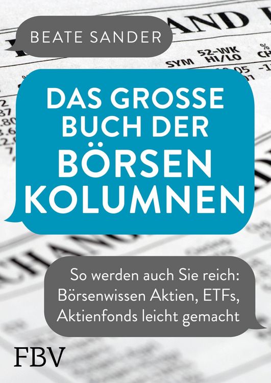 Produktbild: Das gro&szlig;e Buch der B&ouml;rsenkolumnen