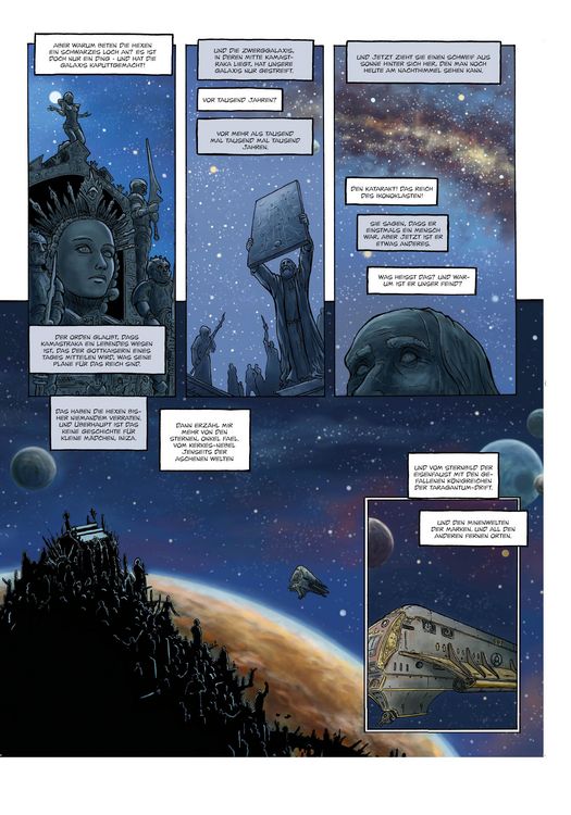 Produktbild: Die Krone der Sterne (Comic). Band 1 (von 3)