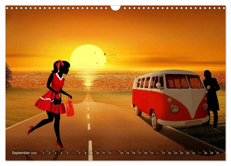 Produktbild: Ladies first by Mausopardia (Wandkalender 2026 DIN A3 quer), CALVENDO Monatskalender
