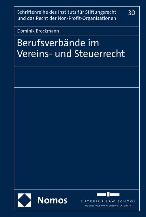 Produktbild: Berufsverb&auml;nde im Vereins- und Steuerrecht