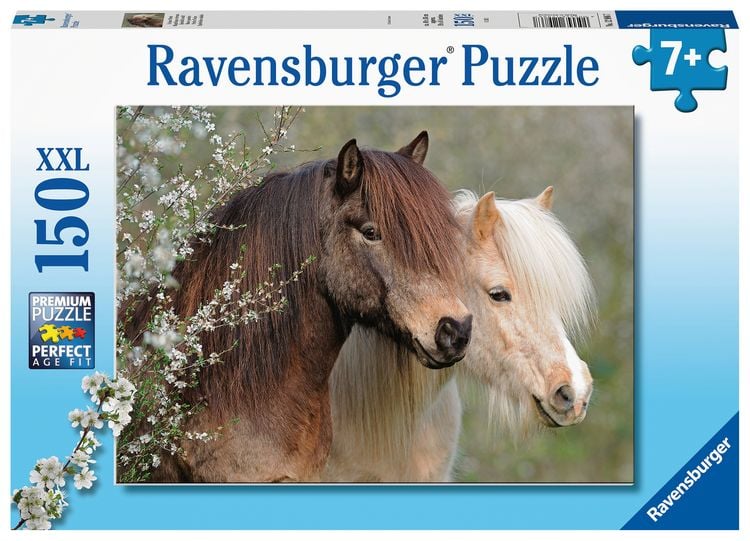 Produktbild: Puzzle Ravensburger Sch&ouml;ne Pferde 150 Teile XXL
