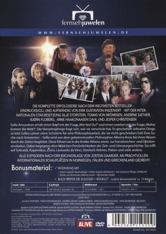 Produktbild: Sofies Welt - Die komplette Serie [2 DVDs]
