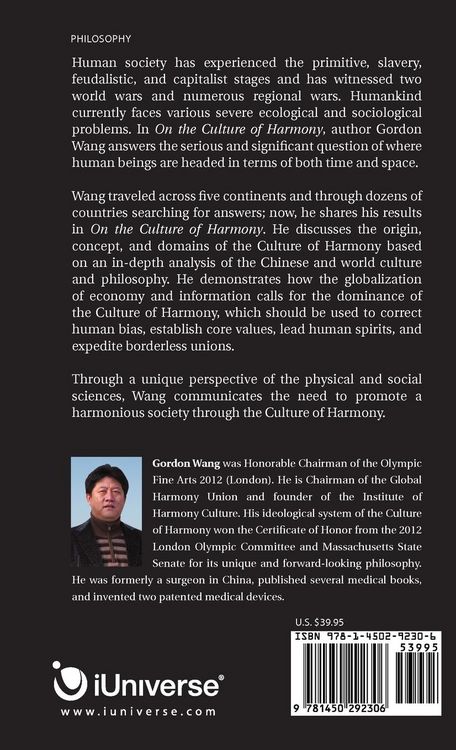 Produktbild: On the Culture of Harmony