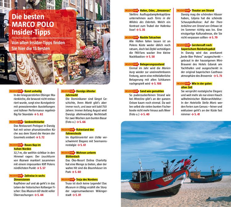 Produktbild: MARCO POLO Reisef&uuml;hrer Polnische Ostseek&uuml;ste, Danzig