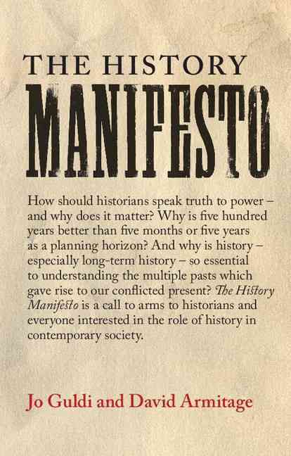 Produktbild: The History Manifesto