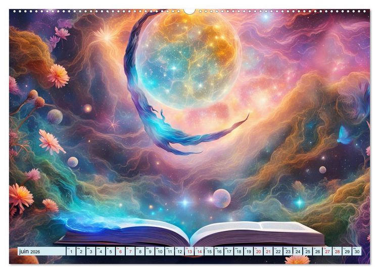 Produktbild: Univers magique (Calendrier mural 2026 DIN A2 vertical), CALVENDO calendrier mensuel