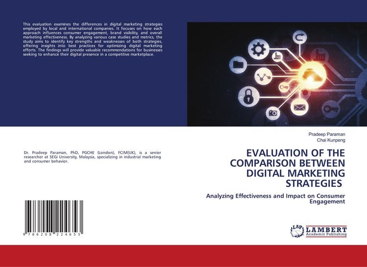 Produktbild: Evaluation Of The Comparison Between Digital Marketing Strategies