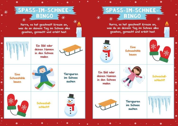Produktbild: Winter-Bingo